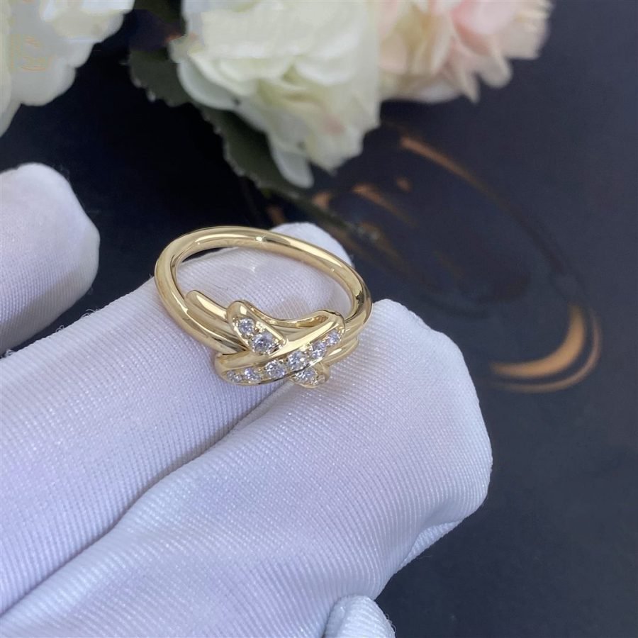 [Vera  Jewelry]JEUX DE GOLD DIAMOND RING