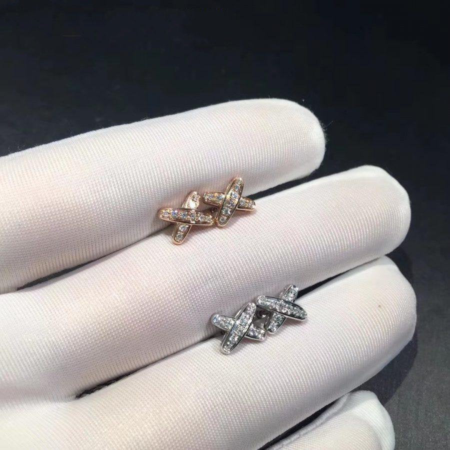 [Vera Jewelry]JEUX DE DIAMOND EARRINGS