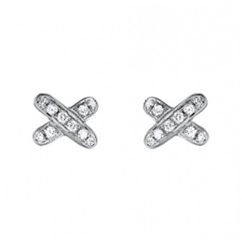 [Vera Jewelry]JEUX DE DIAMOND EARRINGS