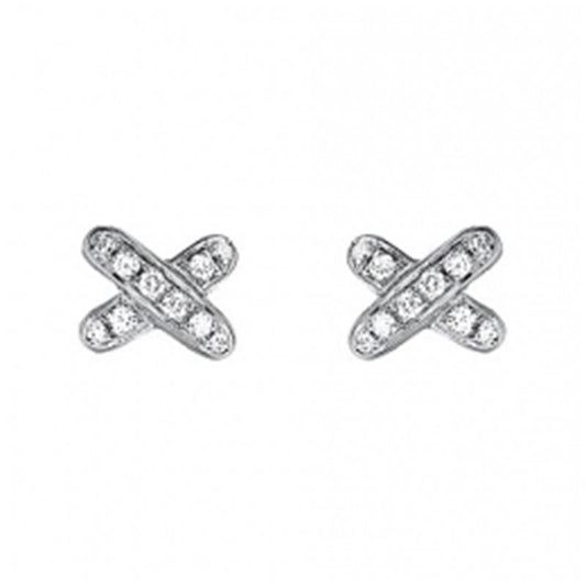 [Vera Jewelry]JEUX DE DIAMOND EARRINGS