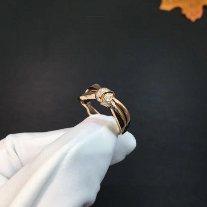 [Vera  Jewelry]LIENS RING PINK GOLD DIAMOND