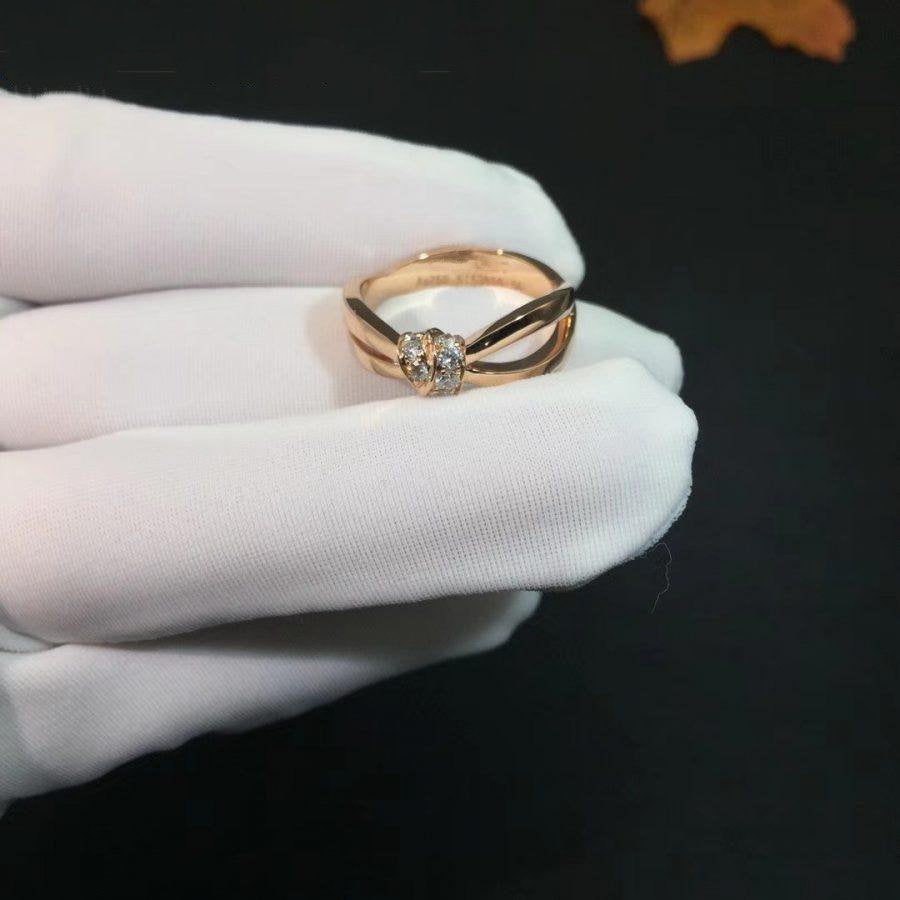 [Vera  Jewelry]LIENS RING PINK GOLD DIAMOND