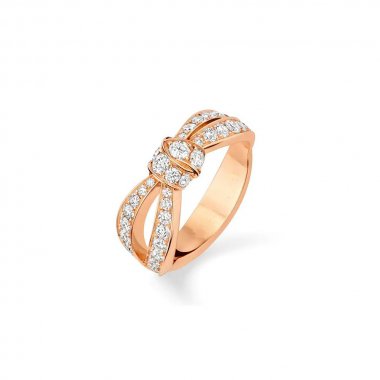 [Vera  Jewelry]LIENS PINK GOLD DIAMOND RING