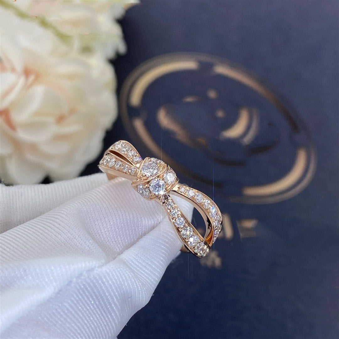 [Vera Jewelry]LIENS ピンクゴールド ダイヤモンドリング