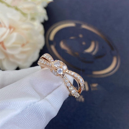 [Vera Jewelry]LIENS ピンクゴールド ダイヤモンドリング