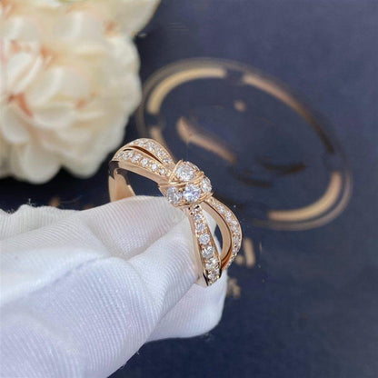 [Vera Jewelry]LIENS ピンクゴールド ダイヤモンドリング