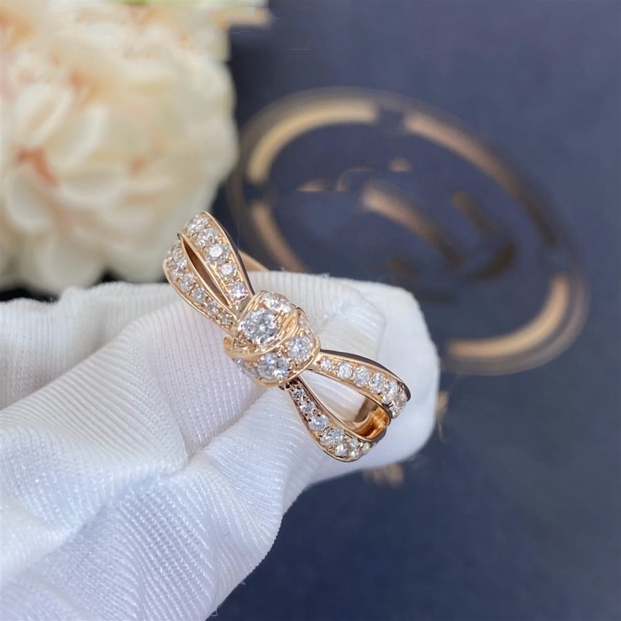 [Vera  Jewelry]LIENS PINK GOLD DIAMOND RING