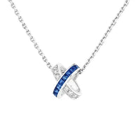 [Vera Jewelry]LIENS DIAMOND SILVER NECKLACE