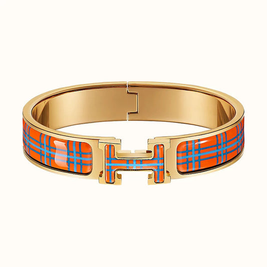 [Vera Jewelry]H TARTAN BRACELET 12MM