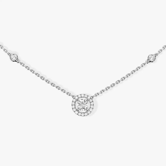 [Vera Jewelry]Diamond Necklace 0,20ct Brilliant Shape Joy