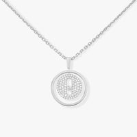 [Vera Jewelry]LUCKY MOVER PM PAVED NECKLACE