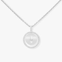 [Vera Jewelry]LUCKY MOVE PM NECKLACE SILVER DIAMOND