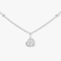 [Vera Jewelry]JOY HEART DIAMOND NECKLACE
