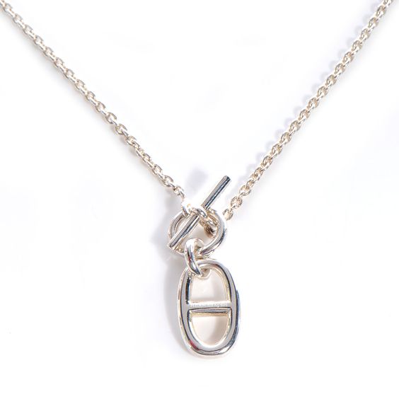 [Vera Jewelry]HM CHAINE D'ANCRE PENDANT NECKLACE STERLING SILVER