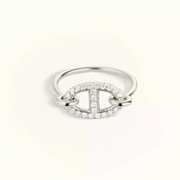 [Vera Jewelry]RONDE SMALL SILVER DIAMOND RING