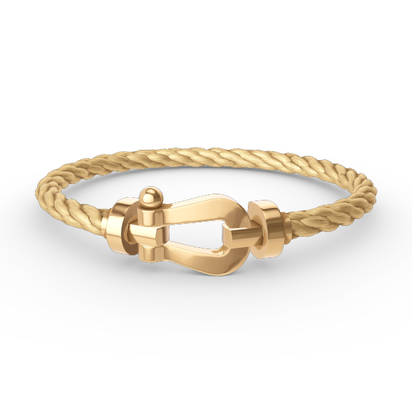 [Vera  Jewelry]FORCE LARGE HORSESHOE NO DIAMOND BRACELET GOLD