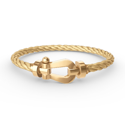 [Vera  Jewelry]FORCE LARGE HORSESHOE NO DIAMOND BRACELET GOLD