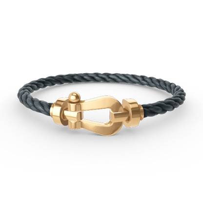 [Vera Jewelry]FORCE LARGE HORSESHOE NO DIAMOND BRACELET GOLD