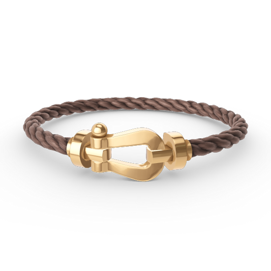 [Vera  Jewelry]FORCE LARGE HORSESHOE NO DIAMOND BRACELET GOLD