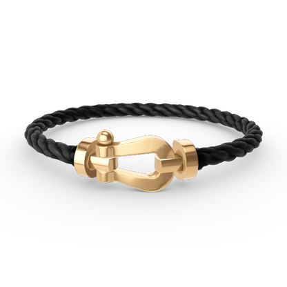 [Vera  Jewelry]FORCE LARGE HORSESHOE NO DIAMOND BRACELET GOLD