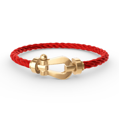 [Vera  Jewelry]FORCE LARGE HORSESHOE NO DIAMOND BRACELET GOLD