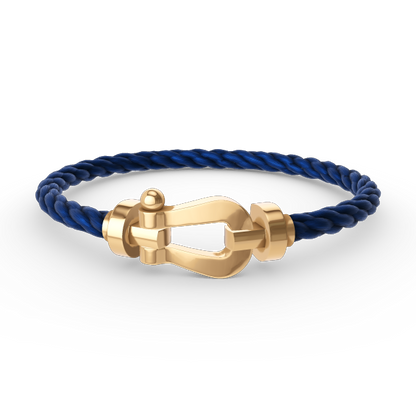 [Vera  Jewelry]FORCE LARGE HORSESHOE NO DIAMOND BRACELET GOLD