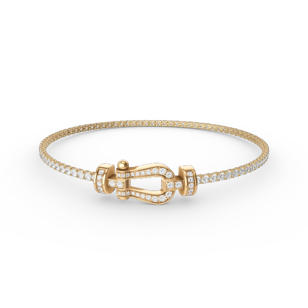 [Vera  Jewelry]FORCE  HORSESHOE  DIAMOND TENNIS BRACELET