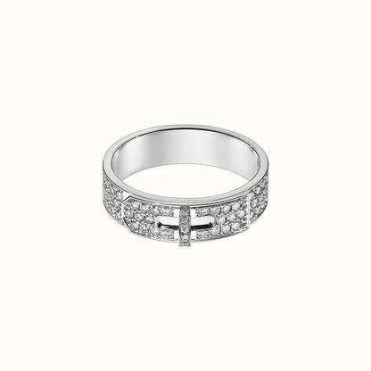 [Vera  Jewelry]KELLY SILVER DIAMOND RING