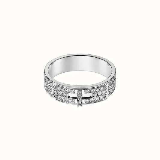 [Vera  Jewelry]KELLY SILVER DIAMOND RING