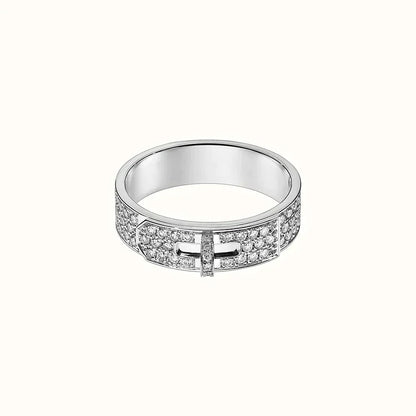 [Vera Jewelry]KELLY SILVER DIAMOND RING