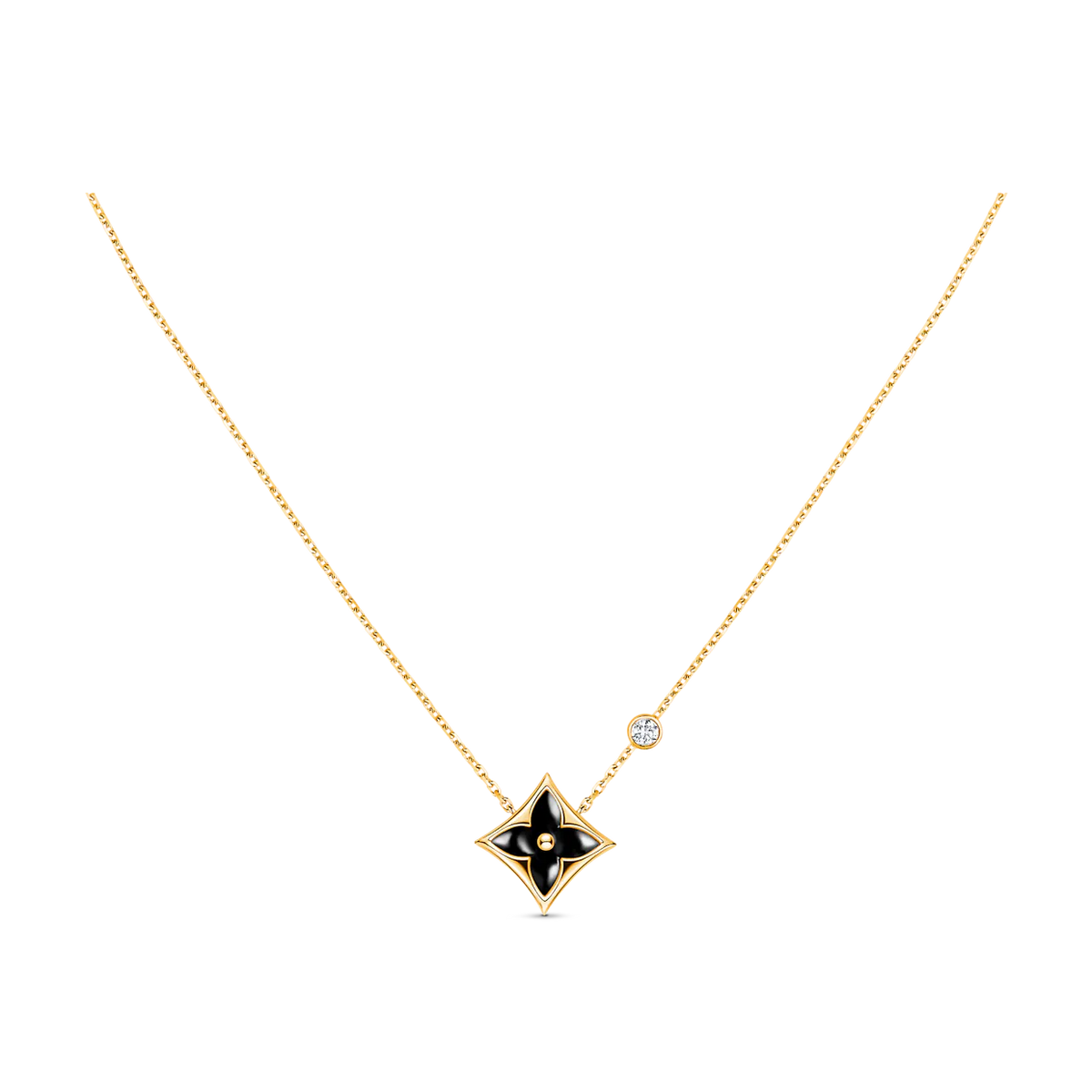 [Vera Jewelry]STAR BLACK MOP NECKLACE
