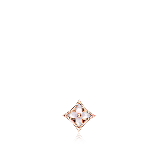 [Vera Jewelry]STAR MOP PINK GOLD EARRINGS