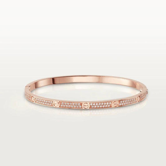 [Vera Jewelry]LOVEブレスレット 3.65MM ダイヤモンドパヴェ