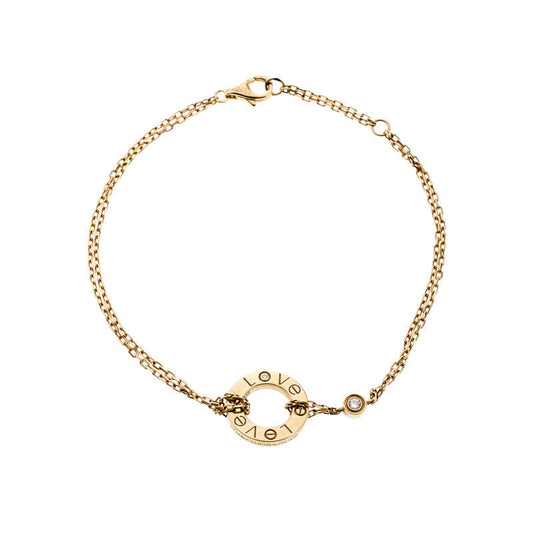 [Vera  Jewelry]LOVE BRACELET 2 DIAMOND