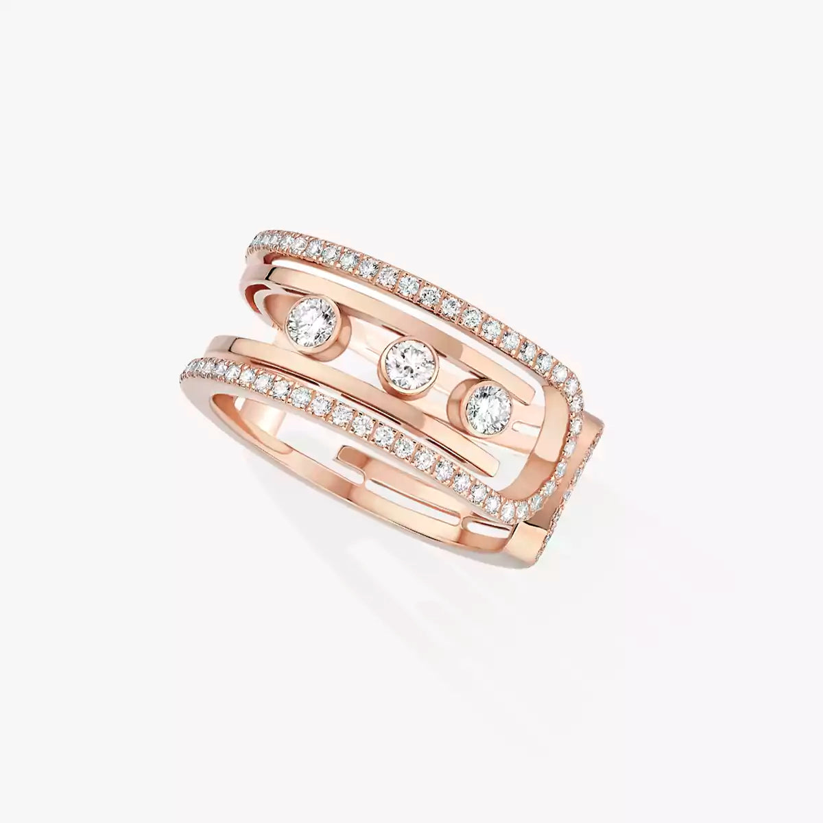 [Vera Jewelry]Move 10th ダイヤモンドリング（ゴールド）