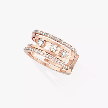 [Vera Jewelry]Move 10th ダイヤモンドリング（ゴールド）