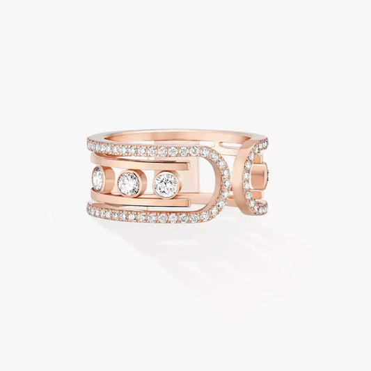 [Vera Jewelry]Move 10th Diamond Ring