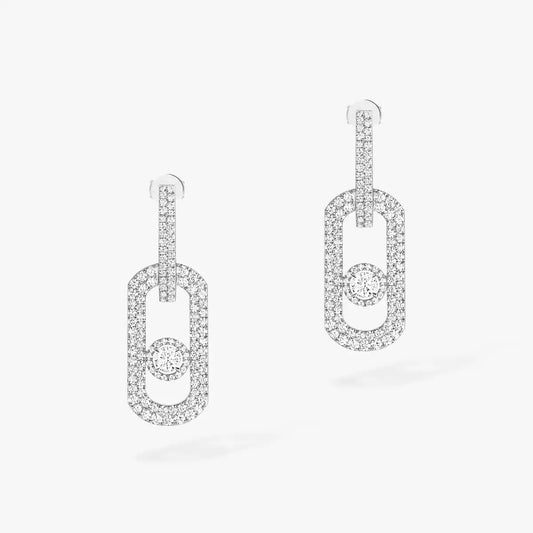 [Vera Jewelry]So Move XL Ohrhänger mit Diamant-Pavé