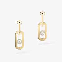 [Vera Jewelry]So Move XL Diamond Pendant Earrings