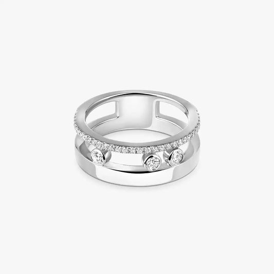 [Vera Jewelry]ムーヴ ロマン ダイヤモンド リング