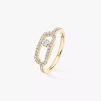 [Vera Jewelry]Move Uno Diamond Ring in Gold