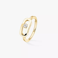 [Vera Jewelry]Move Uno Diamond Ring in Gold