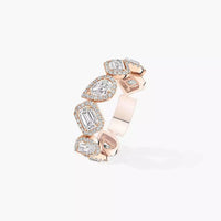[Vera Jewelry] Diamond Wedding Ring My Twin