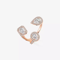 [Vera Jewelry]  Diamond Ring 0,25ct My Twin Trilogy