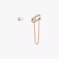 [Vera Jewelry]Move Uno Diamond Earrings