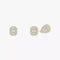 [Vera Jewelry]Diamond Earrings 0,10ct My Twin 1+2
