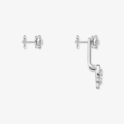 [Vera  Jewelry] My Twin Trio  Diamond Earrings