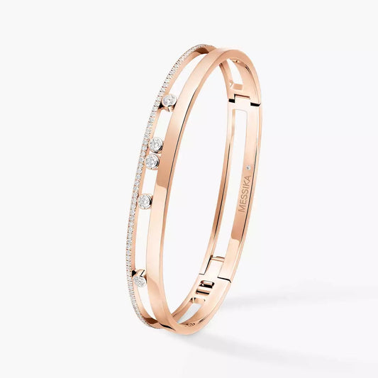 [Vera Jewelry]Move Romane Diamond Bangle Bracelet