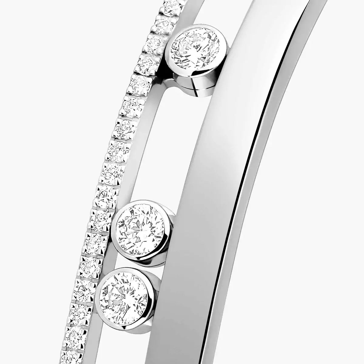[Vera  Jewelry]Move Romane Diamond Bangle Bracelet