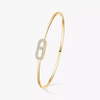 [Vera Jewelry]Move Uno pavé flex bangle medium